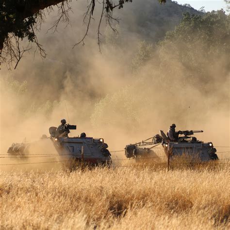 Fort Hunter Liggett Army Reserve combat-ready training exercise