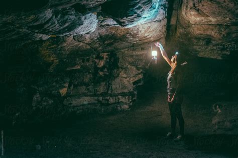 Exploring A Cave By Stocksy Contributor Juno Stocksy