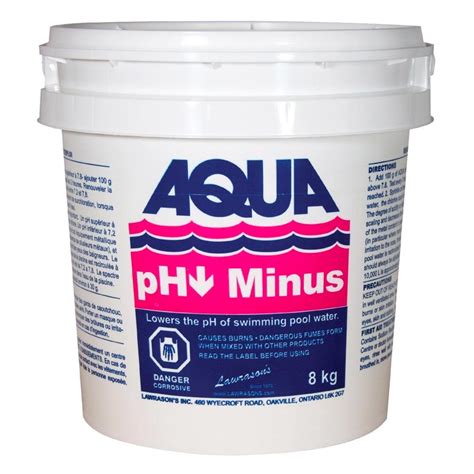 Aqua Ph Minus 8kg Chemicals Boldt Pools And Spas 27082p25