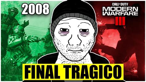 La Terrible Historia De Modern Warfare 3 Youtube