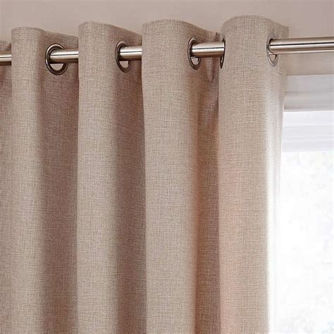 Harris Natural Thermal Eyelet Curtains Dunelm Curtains Curtains