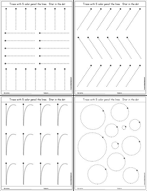 Dotted Straight Lines For Writing Practice Pin By Melissa Meacham