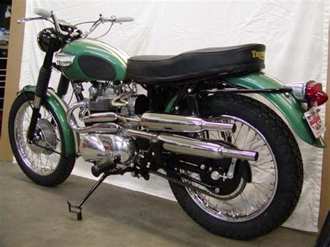 1966 Triumph 500 Trophy T100c Legend Cycle Maintaining The Art Of