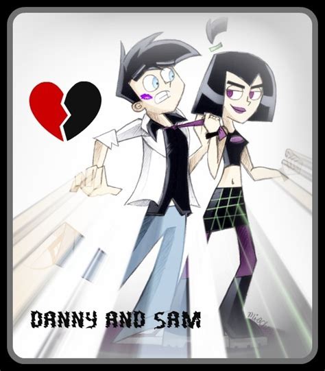 Danny Phantom And Sam Art Danny Phantom Funny Fantasma Danny Phantom Comics