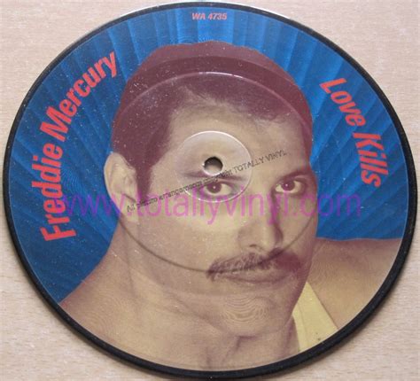 Totally Vinyl Records Mercury Freddie Love Kills 7 Inch Picture Disc
