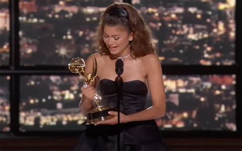 Emmys 2022 Zendaya Makes History With Second Win For Euphoria