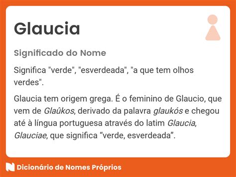 Significado do nome Glaucia