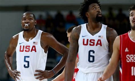 Moustapha fall #93 of team france dunks the ball over javale mcgee #11 of team united states during the second half of the men's preliminary round. Watch USA vs France Men's Basketball Online Free Rio ...