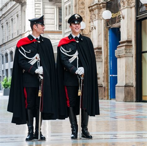 The Italian Carabinieri Uniform Has A Real Gorgeous Cape R