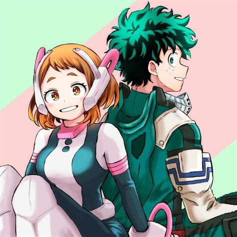 ♡deku And Uravity♡ Boku No Hero Academia Fan Art 44059208 Fanpop