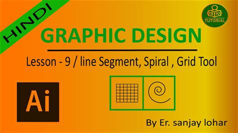 Graphic Design Tutorial In Hindi For Beginners Lesson 9 Line