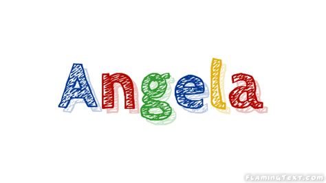 Angela Logo Outil De Conception De Nom Gratuit à Partir De Texte