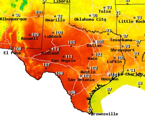 Houston To Face Another Round Of Heat To Start The Work Week