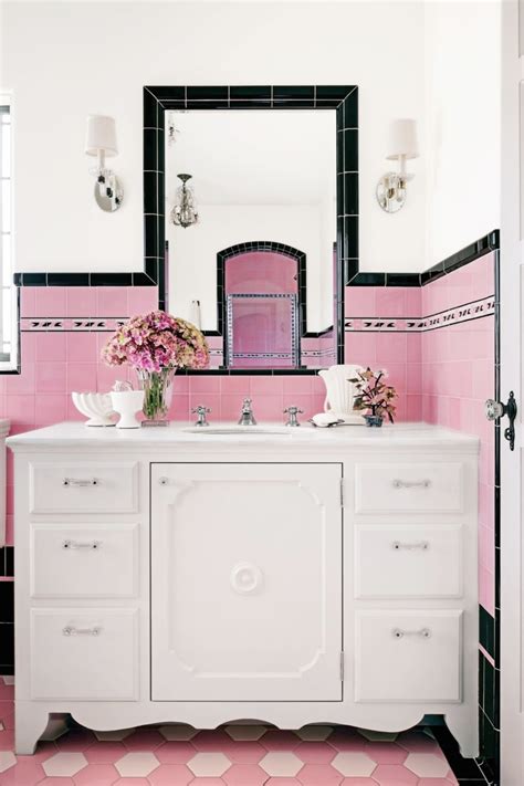 12 Elegant Pink Bathrooms Pink Bathroom Ideas 2024
