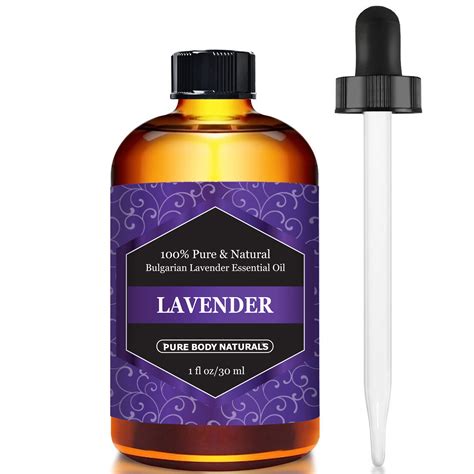 Lavender Essential Oil Pure Body Naturals