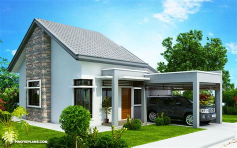 Wanda Simple 2 Bedroom House With Fire Wall Pinoy Eplans