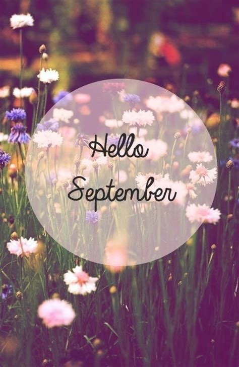 Hello September Flowers Pictures Photos And Images For