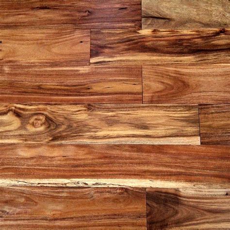 Mazama Hardwood Flooring Exotic Acacia Collection Handscraped Natural