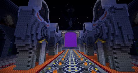Huge Nether Portal Minecraft Project Minecraft Epic Builds Minecraft