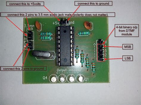 Fun with electronics and sensors: How to use DTMF module