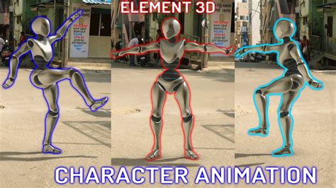 Element 3d Character Animation After Effects Tutorial Youtube