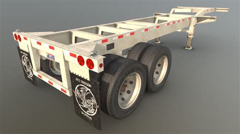 20ft Container Trailer Buy Royalty Free 3d Model By Joemauke Bf1b0fe