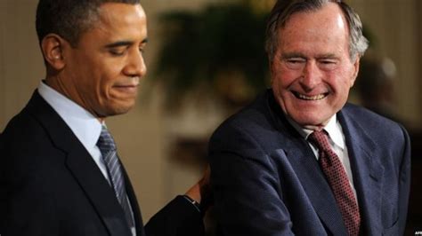 George Hw Bush Life In Pictures Bbc News