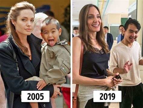 How The Kids Of Angelina Jolie And Brad Pitt Look Then And Now Genmice