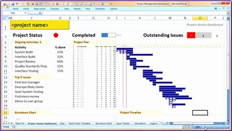 5 Excel Project Plan Template Free Excel Templates Excel Templates
