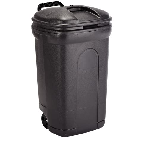 United Solutions Tb0014 35 Gallon Trash Can With Wheels Shop Your Way