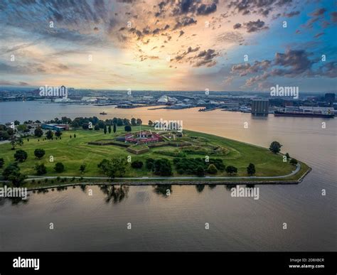 Fort Mchenry Baltimore Aerial Hi Res Stock Photography And Images Alamy