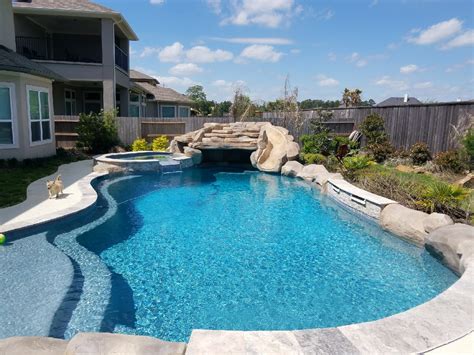 Water Features Photos Precision Pools And Spas Swimming Pools Designer Rosharon Tx Mont