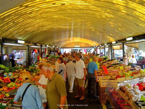 Marché Gambetta Is One Of The Local Covered Open Air Markets Of Cannes