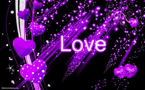 Purple Love Wallpapers Top Free Purple Love Backgrounds Wallpaperaccess