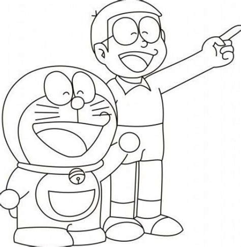 √ Gambar Mewarnai Doraemon Dan Kawan Kawan Terbaru Serta Lucu