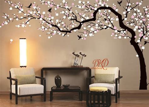 Cherry Blossom Decal Reusable Fabric Decal 357 Wall Decals And Murals