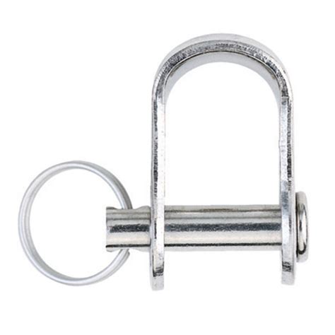 Harken Small Stainless Steel Stamped Shackle 3 16 Pin Dia 1250lb Max Working Load 2500lb