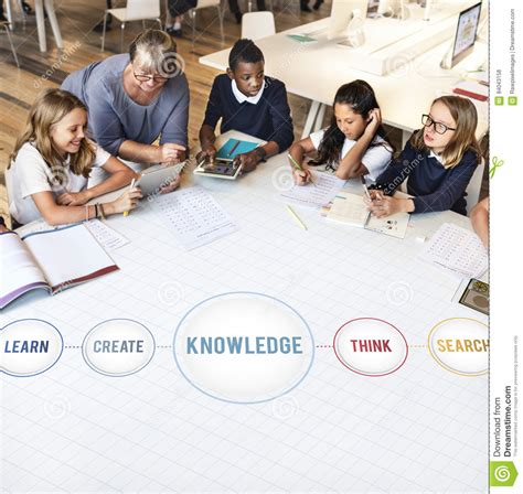 Knowledge Learning Study Education Intelligence Concept Stock Photo