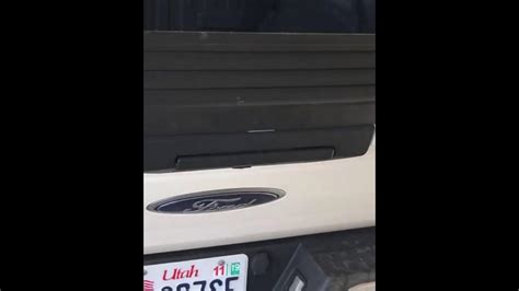 How To Remove Tailgate Trim On F 150 2015 2017 Youtube