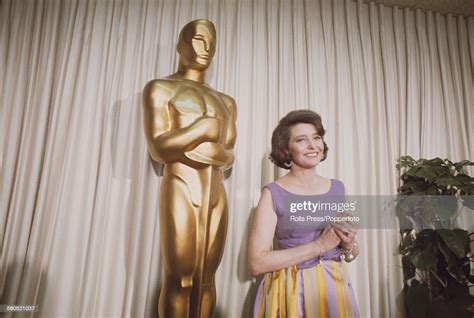 American Actress Patricia Neal Pictured At The 39th Academy Awards At