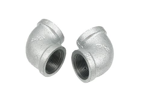 Silver Color Metal Pipe Connectors 1 Inch Galvanized Pipe Fittings For