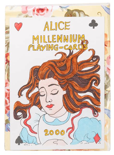Lot Detail Elaine Lewis Alice Millennium Transformation Playing Cards