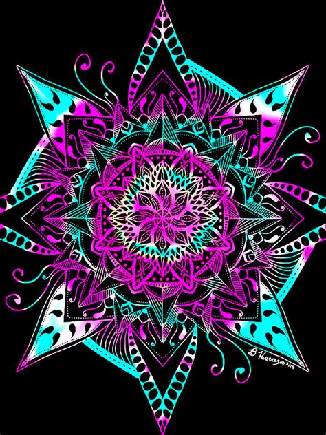 Psychedelic Mandala Ubicaciondepersonascdmxgobmx