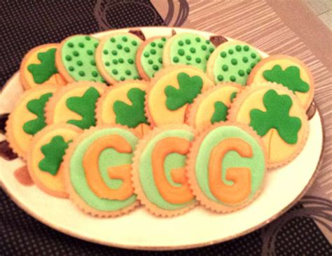 · add flour, cocoa powder, instant coffee, baking soda and salt and . Birthday "Irish cookies!" | Catch My Party