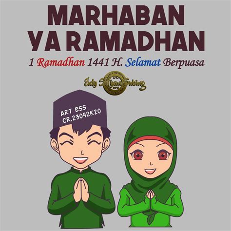 Gambar Animasi Marhaban Ya Ramadhan Foto Modis