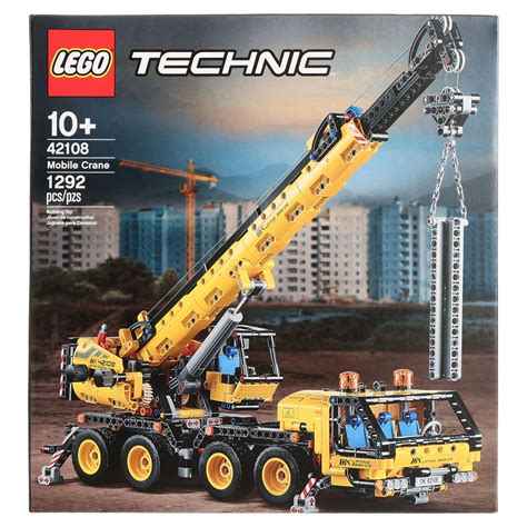 Lego Technic Mobile Crane 42108 Construction Toy Building Kit 1292