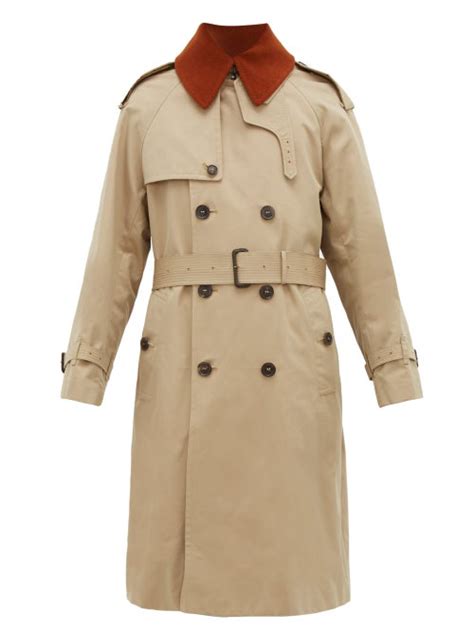 Mackintosh Edinburgh Honey Cotton Oversized Trench Coat Gm 1008fc In