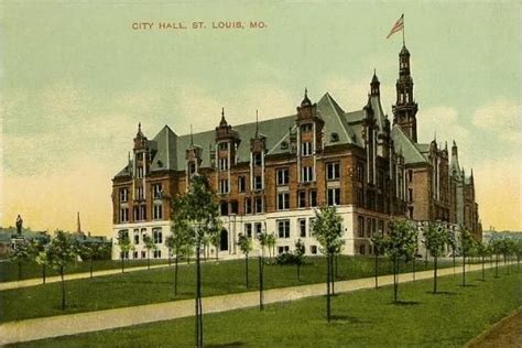 14 City Hall St Louis 1907 St Louis Missouri 100 Years Ago City