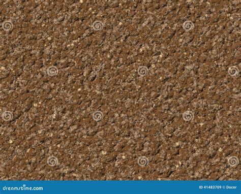 Brown Soil Ground Texture Stock Illustration Image 41483709