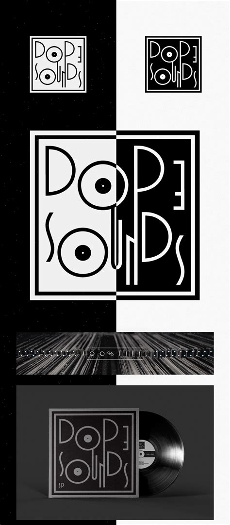 Dope Sounds Music Entertainment Branding Logo On Behance